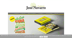 Desktop Screenshot of fundacionjosenavarro.org